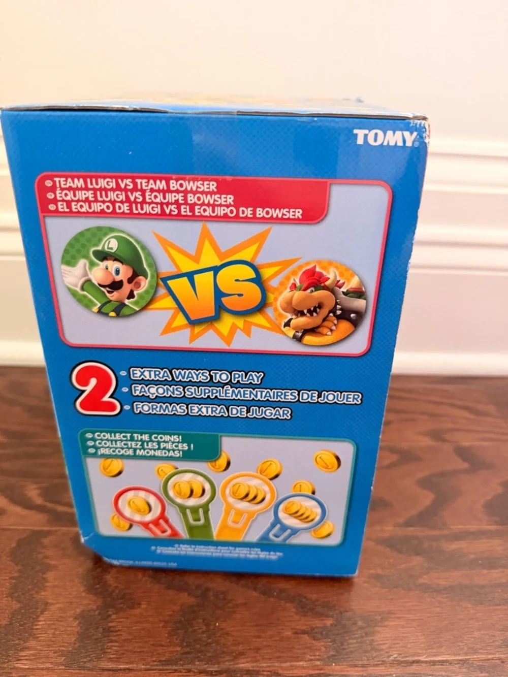 TOMY Pop Up Super Mario Family Board Game | Kids Preschool Fun 2-4 Players